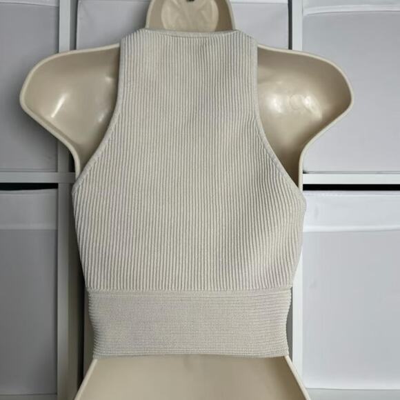 Aritzia Babaton Ribbed Crop Tank - Picture 6 of 6